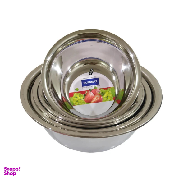 لگن آشپزخانه کرکماز کد 2278 مجموعه 5 عددی