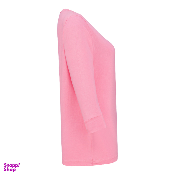 ست بلوز و شلوار راحتی زنانه کد 1037 رنگ صورتی