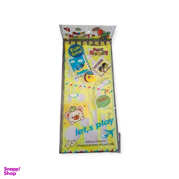 شابلون ژله ای ام جی ام مدل اشکال کد 2 مجموعه 2 عددی