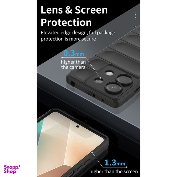 کاور گوشی موبایل سامورایی مدل Uflax مناسب برای Redmi Note 13 Pro 5G / Poco X6 5G