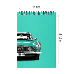 بسته لوازم تحریر پدیده نقش طرح ماشین کلاسیک مجموعه 3 عددی