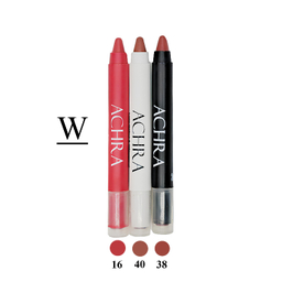 رژ لب جامد جامد مخملی آچرا مدل W مجموعه 3 عددی