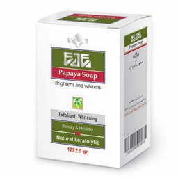 صابون لایه بردار و روشن کننده اژه مدل پاپایا وزن 125 گرم