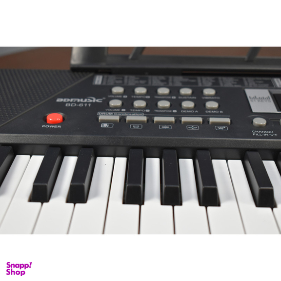 کیبورد پیانو الکتریک بی دی موزیک مدل BD-611