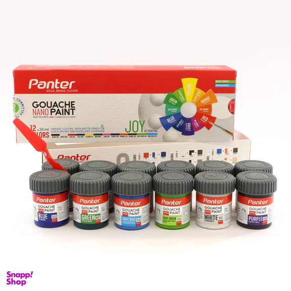 گواش 12 رنگ پنتر کد GP-711-12