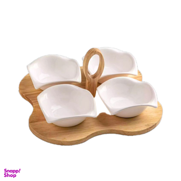 اردو خوری چوب سرامیکی مدل منحنی کد 5050