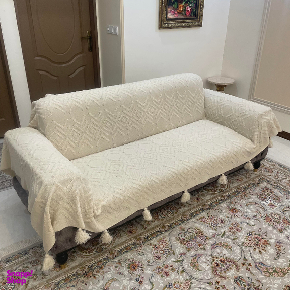 شال مبل کوکوجم مدل لیزا سایز 300×150 سانتی‌ متر