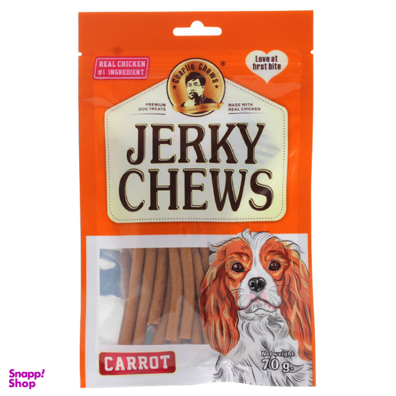 تشویقی سگ جرکی چیوز مدل Carrot وزن 70 گرم