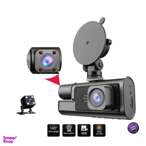 دوربین ثبت وقایع سه لنز خودرو مدل wifi کد 5025
