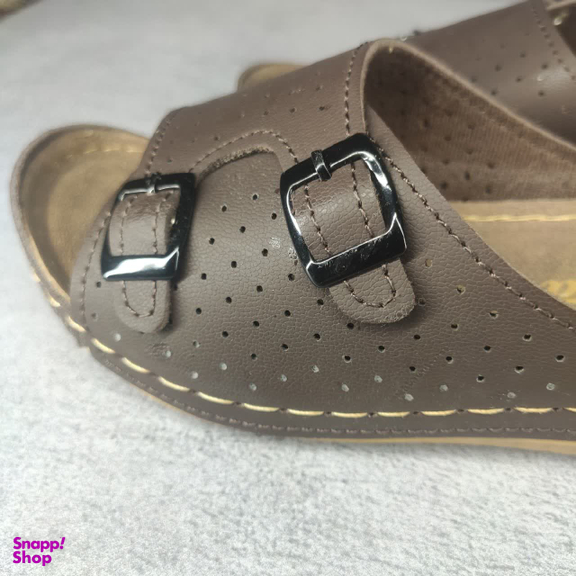 دمپایی طبی زنانه کمند مدل 109 رنگ شکلاتی