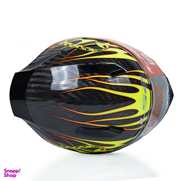 کلاه کاسکت ال اس تو مدل FF801 Scorpion Black Yellow به همراه کاور