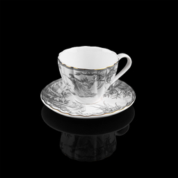 ست چایخوری گلدکیش طرح ادلیا کد GK701108-5 بسته 6 عددی