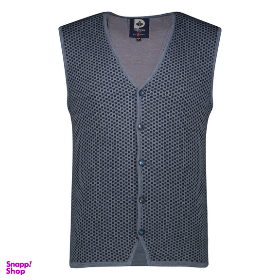 ژیله مردانه تریکو پاییزان مدل J800 رنگ آبی نفتی