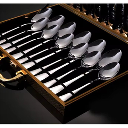 سرویس قاشق و چنگال 24 پارچه مدل لوئیس کد 01