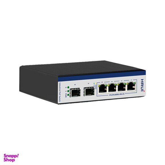 سوئیچ 4 پورت اچ آر یو آی مدل HR600-AFG-42S