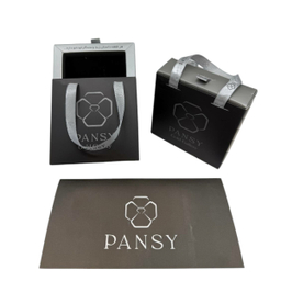 آویز گردنبند طلا 18 عیار زنانه پانسی طرح پرنده و انار مدل Ne30043