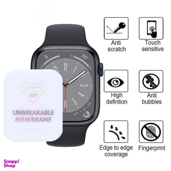 محافظ صفحه نمایش مات اپیکوی مدل Hydrogel-Matte مناسب برای اپل واچ 45 میلی متری سری 7 / 8 / 9