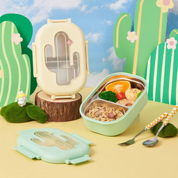 ظرف غذا سفری طرح کاکتوس