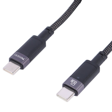 کابل 60 وات Type-C یسیدو مدل YESIDO CA160 طول 1.2 متر