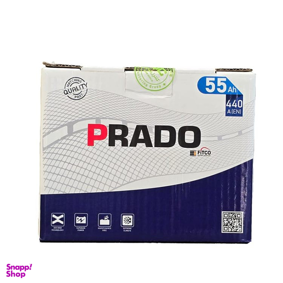 باتری 55 آمپر خودرو پرادو کد 5530