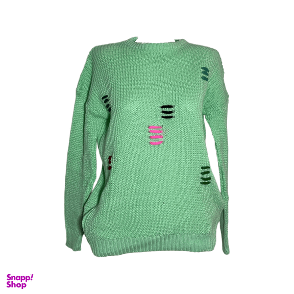 پلیور زنانه مدل پرنسس رنگ سبز