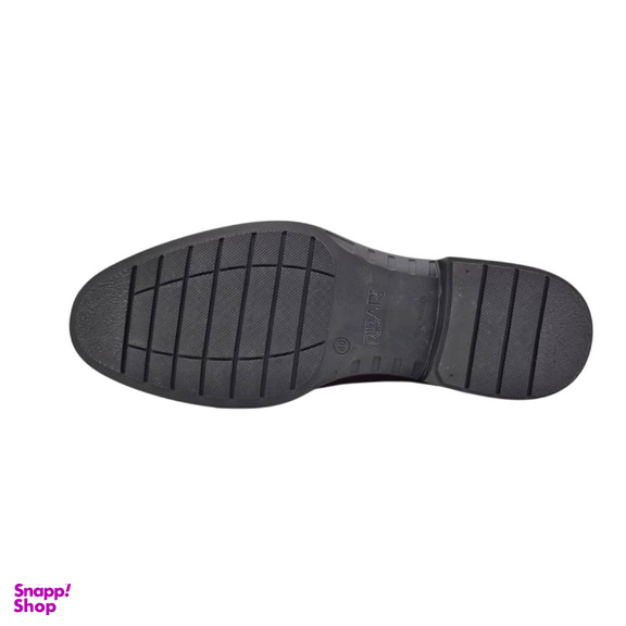 کفش رسمی مردانه چرم ریباری مدل D60 رنگ قهوه ای