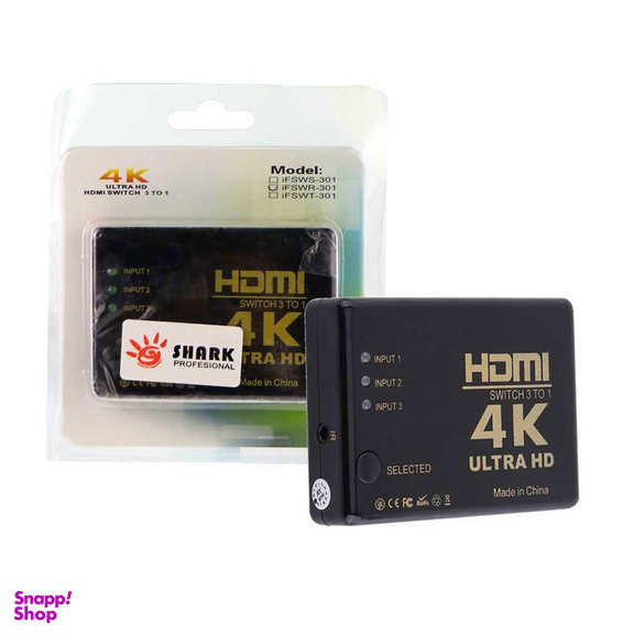 سوییچ 1 به 3 HDMI مدل iFSWR-301