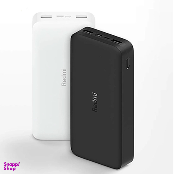 پاوربانک شیائومی مدل Redmi PB200LZM ظرفیت 20000 میلی آمپرساعت به همراه شارژر دیواری سامسونگ و کابل تبدیل