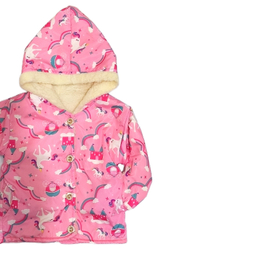 کاپشن دخترانه مدل یونیکورن کد 114
