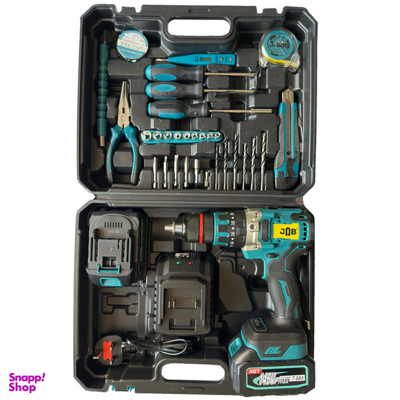 پیچ گوشتی شارژی جاب مدل JB-148F MAX مجموعه 45 عددی