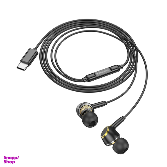 هندزفری باسیم بروفون مدل BM90 Type-C طول 1.2 متر