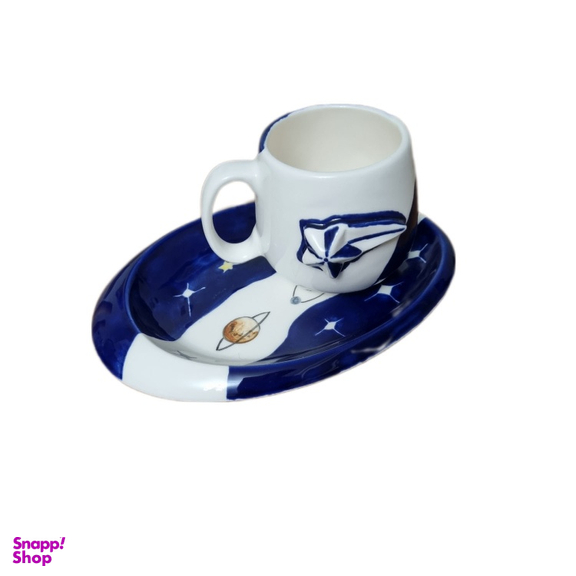 ست ماگ و زیر ماگی سرامیکی طرح منظومه شمسی