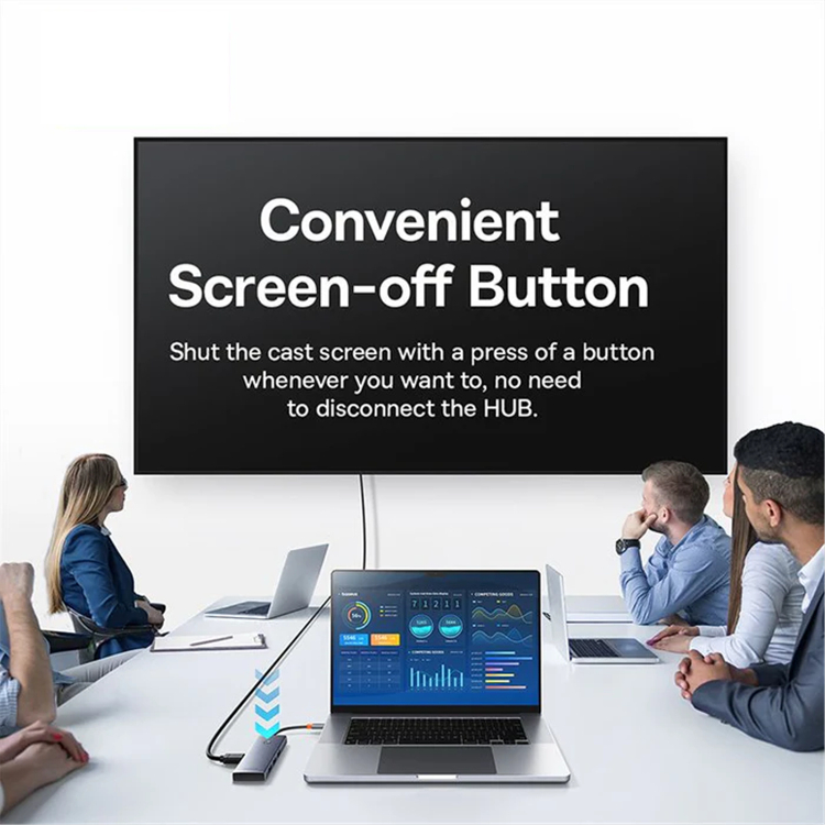 هاب 7 پورت Type-C بیسوس مدل Ultrajoy Series
