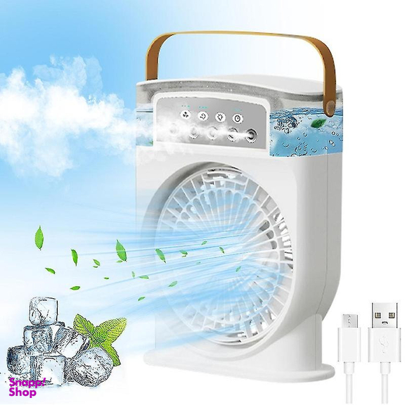 پنکه شارژی مدل Mini Portable Cooling Fan ظرفیت 1500 میلی آمپر ساعت