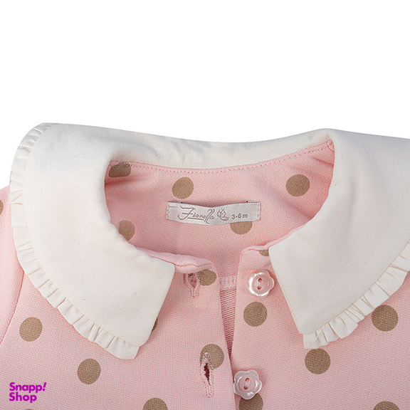 پیراهن دخترانه فیورلا مدل خال خال 24512