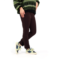 شلوار زنانه مدل راسته کد 7810 رنگ قهوه ای