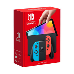 کنسول بازی نینتندو سوییچ اولد به همراه Joy-Con رنگی قرمز و آبی