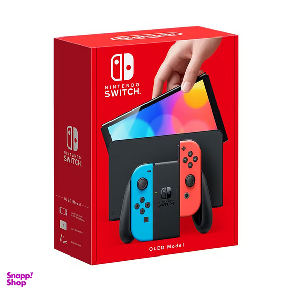 کنسول بازی نینتندو سوییچ اولد به همراه Joy-Con رنگی قرمز و آبی