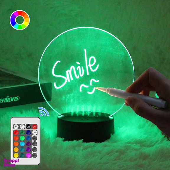 چراغ خواب مدل گوی LED طراحی کد RGB