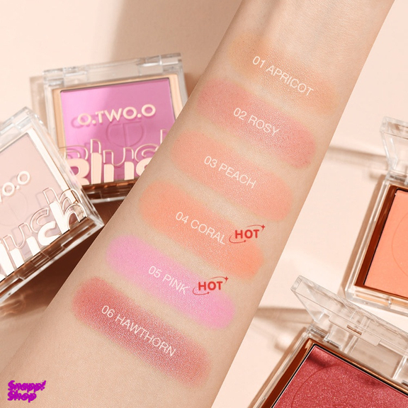 رژگونه پودری او تو او شماره 05 pink