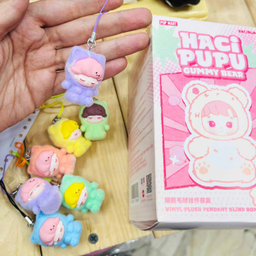 اسباب بازی شانسی مدل هاچی پوپو همراه آویز مجموعه 2 عددی