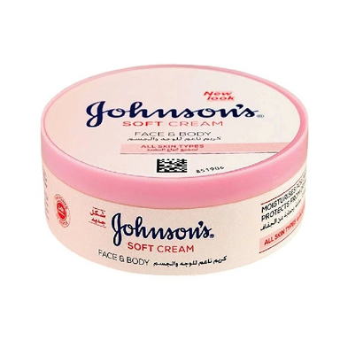 کرم مرطوب کننده جانسون مدل Soft حجم 200 میلی لیتر