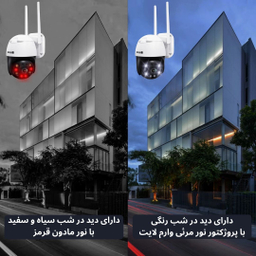 دوربین مداربسته تحت شبکه اسفیورد مدل SZM430