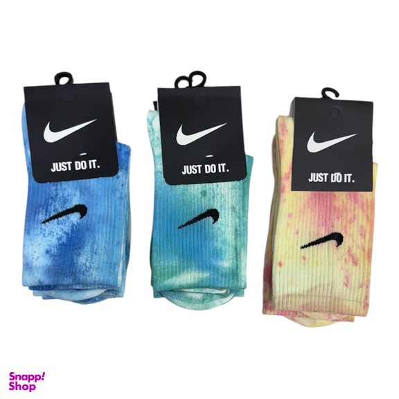 جوراب ساقدار زنانه طرح نایکی کد A-1 بسته 6 جفتی