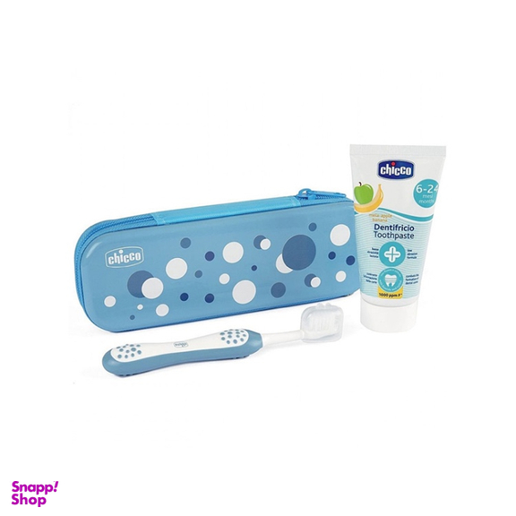 ست مسواک و خمیر دندان چیکو قابدار کد 01209.80