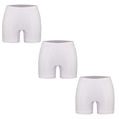 شورت مردانه ماییلدا مدل پادار پنبه ای کد 4702-3 رنگ سفید بسته 3 عددی