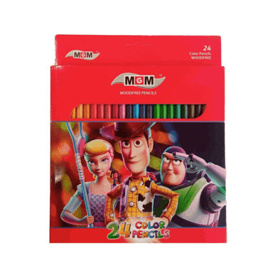 مداد رنگی 24 رنگ ام جی ام مدل Toy Story