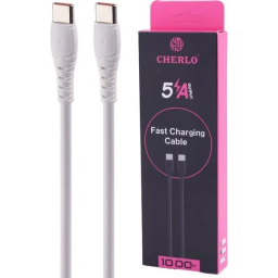 کابل 5 آمپر Type-C چرلو کد 02 طول 1 متر