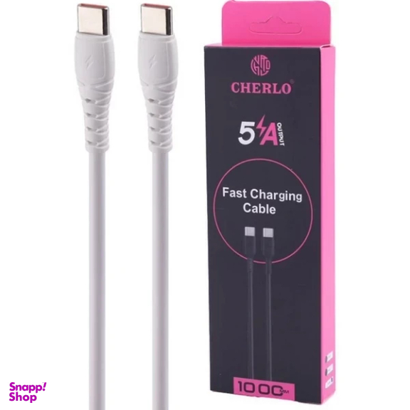 کابل 5 آمپر Type-C چرلو کد 02 طول 1 متر