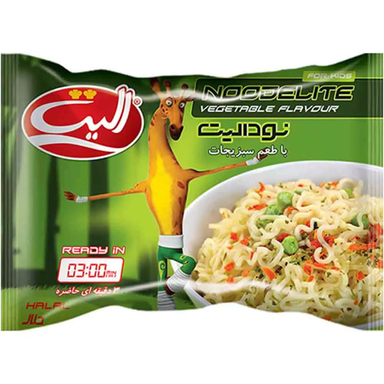 نودل سبزیجات آماده لذیذ وزن 75 گرم